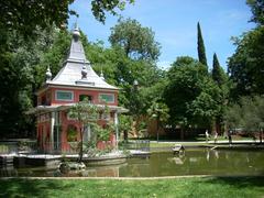 Casita del Pescador in Parco del Retiro, Madrid, Spain