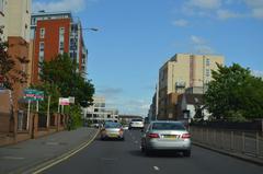 A4 eastbound road