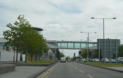 A4 road eastbound view