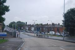 A412 road view with surrounding trees