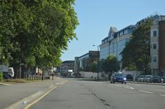 A332 road, northbound view