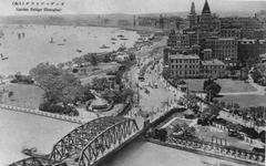 View to the Bund from Waibaidu Bridge