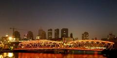 Waibaidu Bridge in Shanghai over the Huangpu River