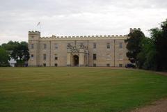 Syon House in London, front view