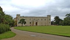 Syon House main entrance with carriage driveway