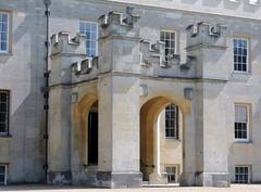 Front view of Syon House in London