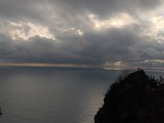 sea seen from the Amalfi Coast