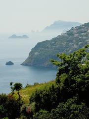 Amalfi coast scenic view