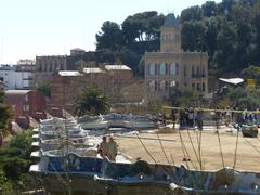 Park Guell in Barcelona, Spain