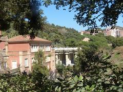 View of Park Güell in Barcelona