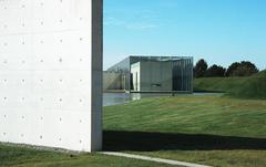 Raketenstation Hombroich with Langen Foundation building by architect Tadao Ando