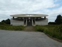 Langen Foundation building in Raketenstation Isle Hombroich, Neuss, Germany