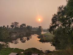 Nakatiya River view from Sadar Cantt-Thiriya road