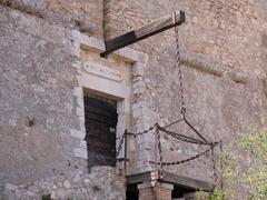 main entrance of Fort du Mont Alban