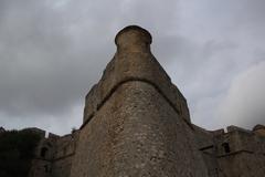 Bastion Alban historical building in France