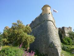 Fort du Mont Alban building with blue sky