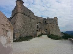 Fort du Mont Alban from front view