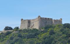 Fort of Mont Alban in Nice during spring