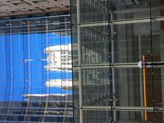 Tribune Tower reflection in Chicago