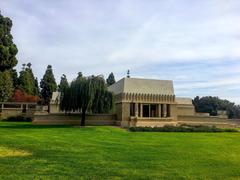 Hollyhock House by Frank Lloyd Wright in Los Angeles