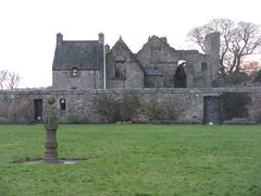 Aberdour Castle in Scotland