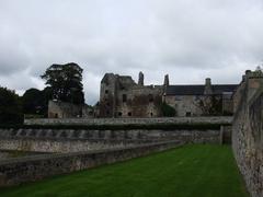 Aberdour Castle panoramic view