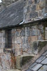 Aberdour Castle on a sunny day