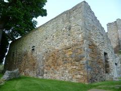 Aberdour Castle wall