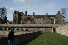 Aberdour Castle in Scotland