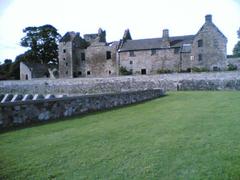 South side of 12th Century Aberdour Castle