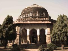 Lodhi Gardens tombs in New Delhi