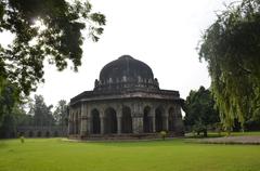 Tomb of Sikandar Lodi showcasing Mughal architecture with octagonal design and double dome.