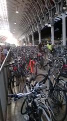 Bicycle park at Paddington station