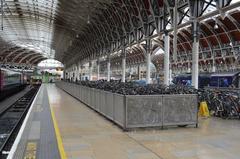 Bikes at Paddington Station