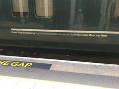 Great Western Railway train at Paddington Station