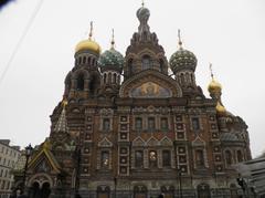 Cathédrale Saint-Sauveur-sur-le-Sang-Versé in Saint Petersburg, Russia