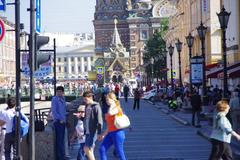 Church of the Savior on Blood in Saint Petersburg, Russia