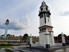 Birch Memorial Clock Tower in Ipoh, Malaysia