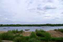 Rieselfelder Münster bird sanctuary view from observation tower