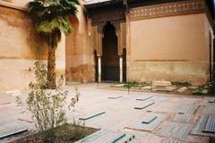 Saadian Tombs in Marrakech Morocco 2007