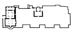 Floor plan of the Saadian Tombs