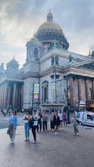 Saint Isaac's Cathedral in Saint Petersburg, Russia