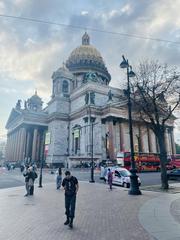 Saint Isaac's Cathedral in Saint Petersburg, Russia