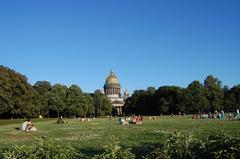 St Isaac's Cathedral from Alexandrovsky Gardens