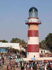 Model of Manora lighthouse in Pakistan Maritime Museum Karachi