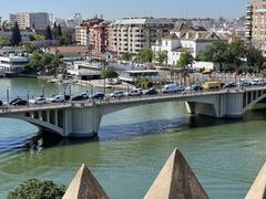 Pont San Telmo in Seville at daytime