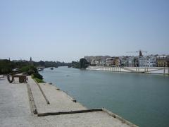 Guadalquivir river in Sevilla, Spain