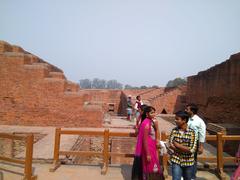 Ruins of the ancient Nalanda University in India