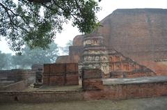 Stupa of ancient Nalanda Mahavihara