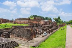 Buddha stupa at Nalanda University